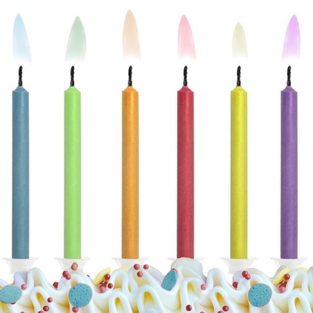 Coloured Flames Partycandles