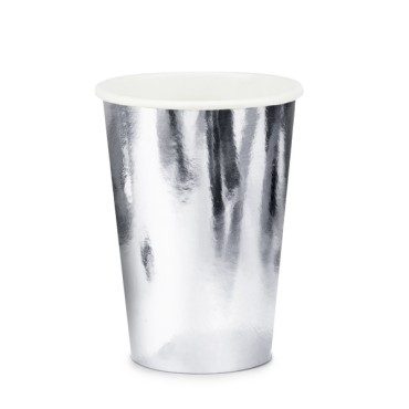 Cups Silver 220ml (1 pkt / 6 pc.) - KPP35-018