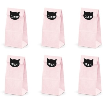 Katzen Geschenktüten für Lebensmittel - Meow Kitty TNS11