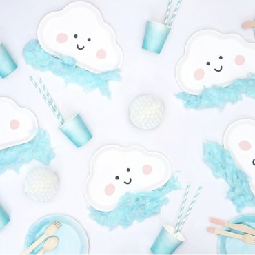 Cloud Shaped Partyplates TPP49
