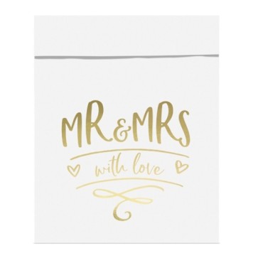 Hochzeits-Papiertüten MR & MRS