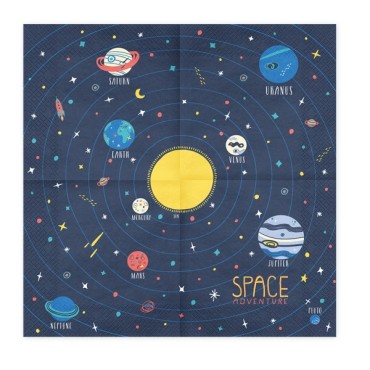 Space Adventure Napkins - Out of Space Party