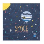 PartyDeco Space Party Napkins, 20 pcs