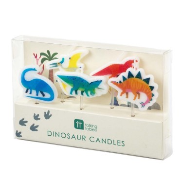 Party Dinosaur Candles Talking Tables - DINO-CANDLES