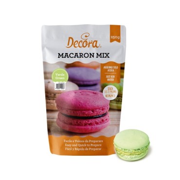 Green Macarons Mix Decora