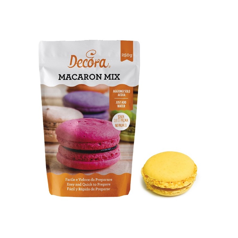 Decora Macarons Mix YELLOW, 250g