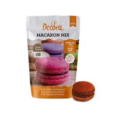 French Macarons Mix Cacao Macarons - 0300429 Decora