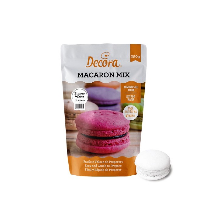 Weisser Macaron Mix Decora 0300421