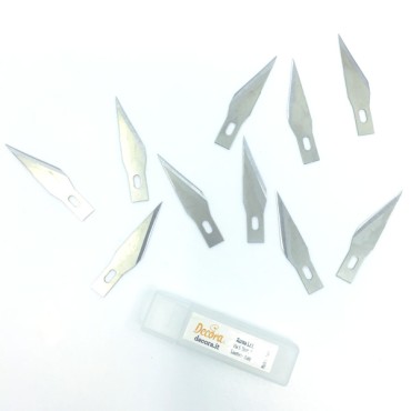 10 Spare blades for Decora Craft Knife