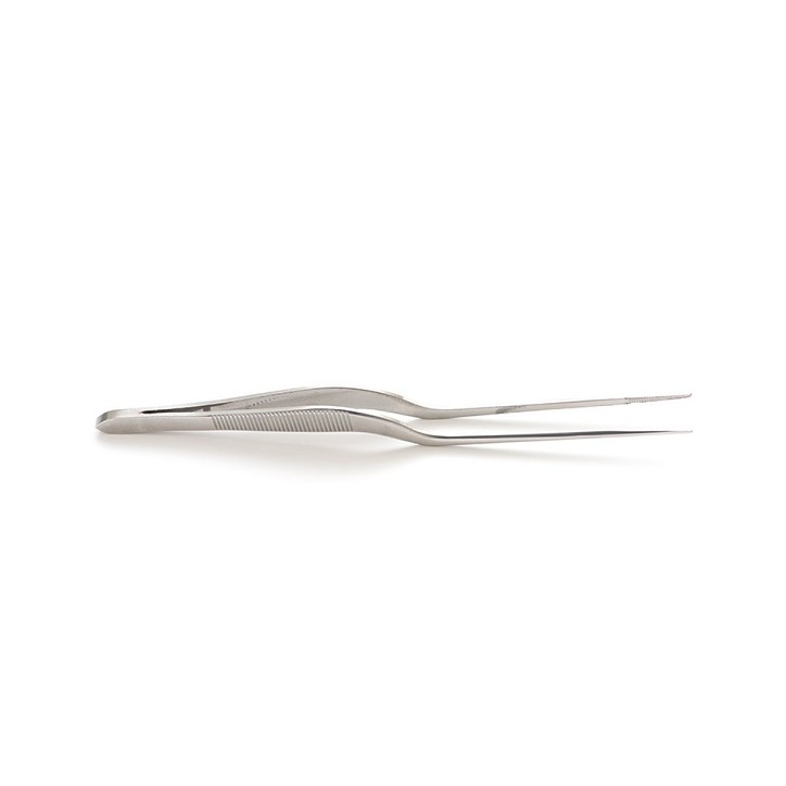Stainless Steel 14cm Cranked Kitchen Tweezers Stainless Steel 14cm Cranked Kitchen Tweezers