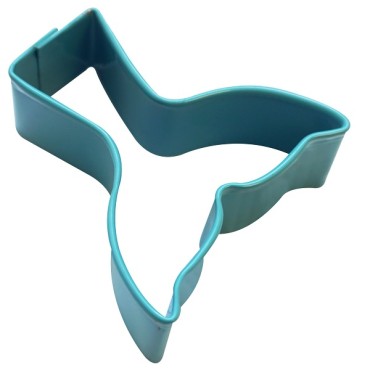 Mini Mermaid Tail Poly-Resin Coated Cookie Cutter