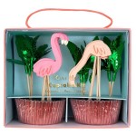 Meri Meri Flamingo Cupcake Deko Set