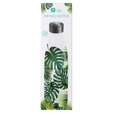 Tropical Fiesta Palm Print Bottle - Talking Tables