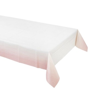 Pink Ombre Papier-Tischtuch PINK-TCOVER