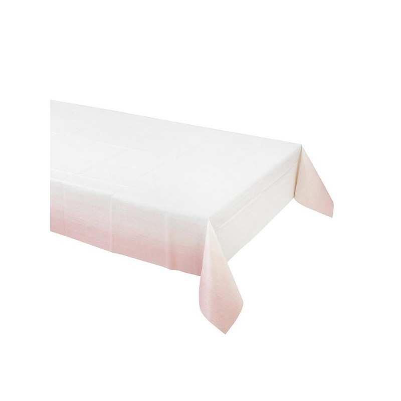 Talking Tables Pink Ombre Table Cover, 180x120cm