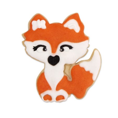 Fox Plunger Cookie Cutter 6cm