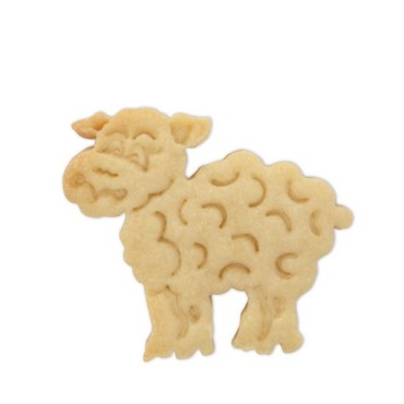 Sheep Cookie Cutter with imprint Städter 171817