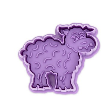 Sheep Cookie Cutter with imprint Städter 171817