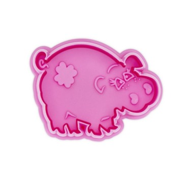 Lucky Pig Cookie Cutter - Pig Cookie Cutter – Fun Pig-Shaped Cookies!