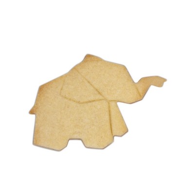 Städter Geo Elephant Cookie Cutter, 7.5cm