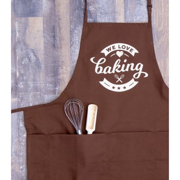 Polyester Küchenschürze WE LOVE Baking - Städter 256101