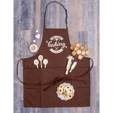Kitchen Apron We love Baking by Städter 256101