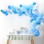 Ginger Ray Blue Balloon Arch Kit, 4 Meter