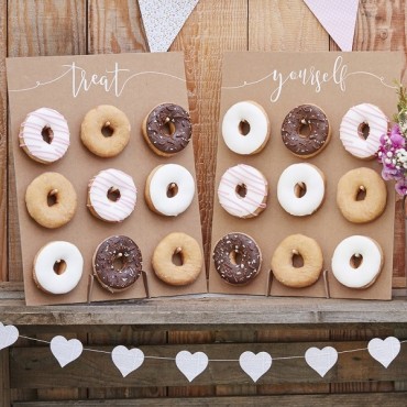 Donut Wall Cake Alternative - Rustic Country