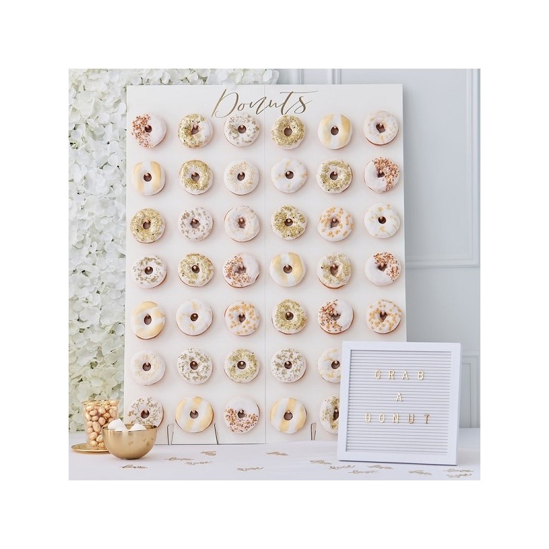 Ginger Ray Large Donut Wall for 42 Donuts