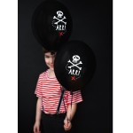 PartyDeco Pirates Party ARR! Balloons, 6 pcs