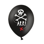 PartyDeco Pirates Party ARR! Balloons, 6 pcs