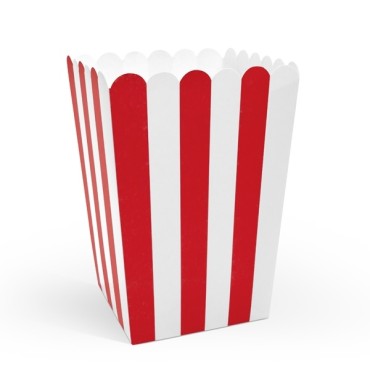 Red Boxes for Popcorn POP12-007