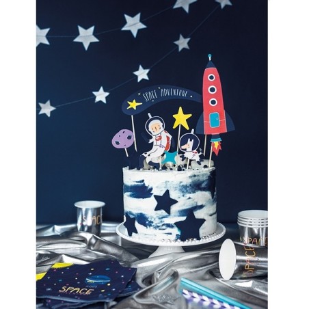 Cake topper Space Partydeco KPT37