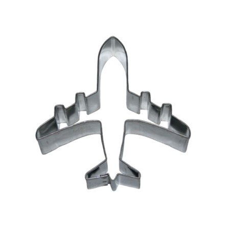 stainless steel airplane cookie cutter
