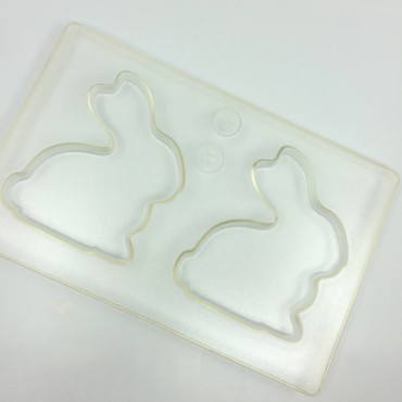 Chocolate Bar Mould Easter Bunny 2x100g