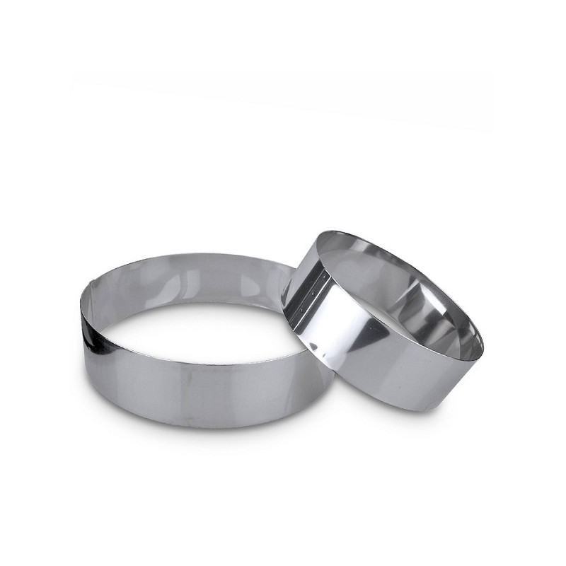 Städter Stainless Steel Cake Ring 22cm