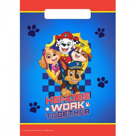 Amscan Paw Patrol Party Bags 9903822