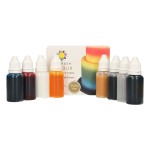 Sugarflair Airbrush Colour Collection - Alcohol Free, 8x14ml