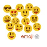 Günthart Emoji Zuckerdekor, 15 Stück