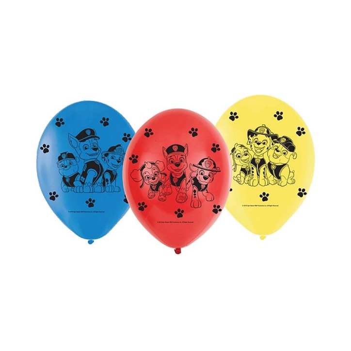 Amscan PAW Patrol Balloons Chase Marshall Skye Bubble Amscan PAW Patrol Balloons Chase Marshall Skye Bubble