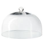 ASA Selection Grande Glass Dome with matt Handle 20x17cm