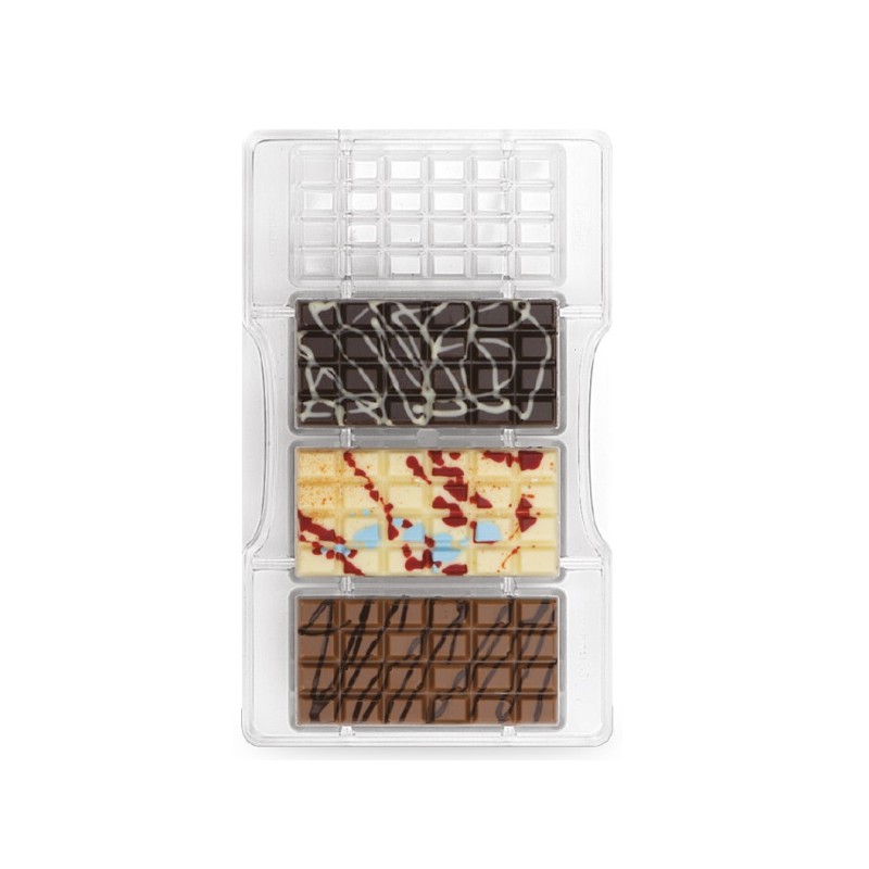 Decora Mini Classica Chocolate Bar Mould