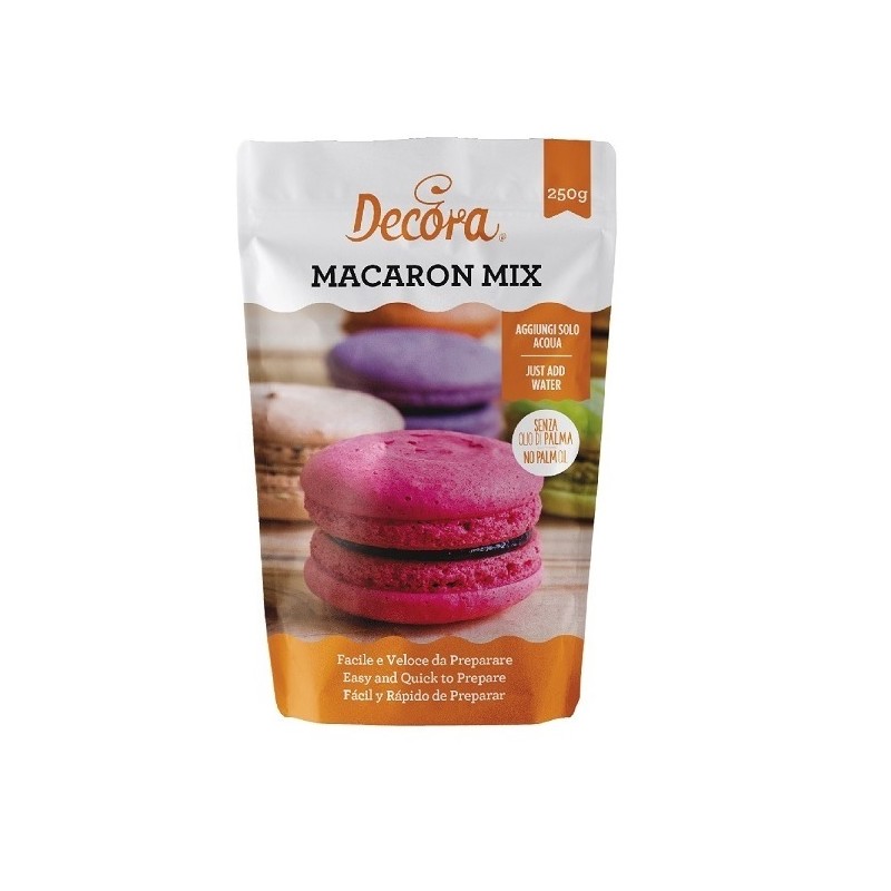 Decora Macarons Backmischung ROT, 250g