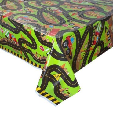 52073 Construction Trucks Tablecover UP