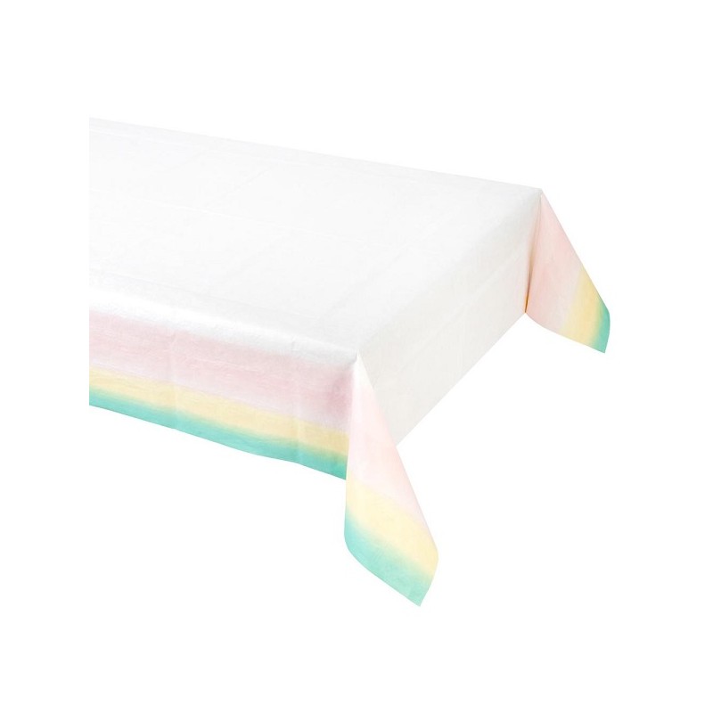Talking Tables Pastel Table Cover, 180x120cm