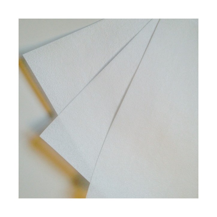 Weisses Reispapier 28x18cm, 25 Blätter – Esspapier mit Erdbeer-Geschmack