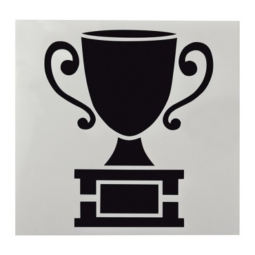 Pokal Kuchenschablone - Trophy Stencil 68019