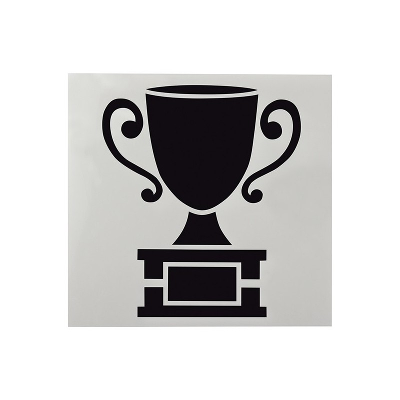 Cake Star Trophy Stencil, 148x148mm