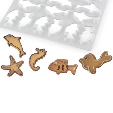 29 Underwater cookies cutter plate