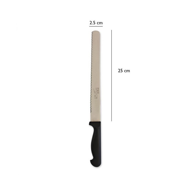 PME Cake Knife 25 cm – Stainless Steel Serrated Baking Knife